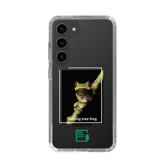スリムプロテクションケース［ Green Future Project - Gliding tree frog ］