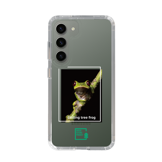 スリムプロテクションケース［ Green Future Project - Gliding tree frog ］
