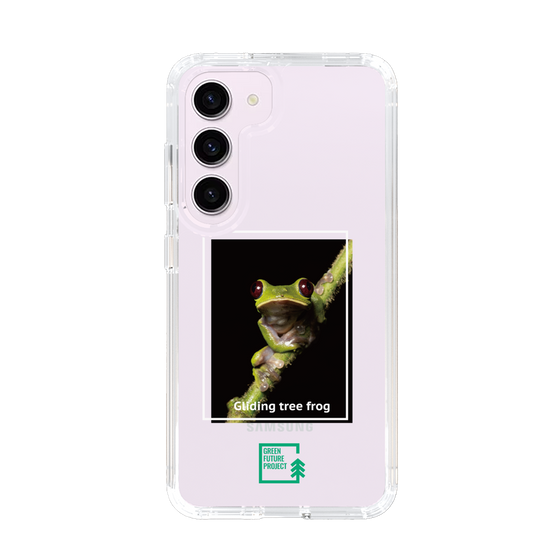 スリムプロテクションケース［ Green Future Project - Gliding tree frog ］