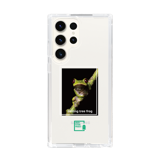 スリムプロテクションケース［ Green Future Project - Gliding tree frog ］