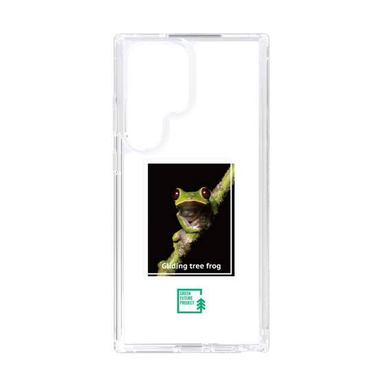 スリムプロテクションケース［ Green Future Project - Gliding tree frog ］