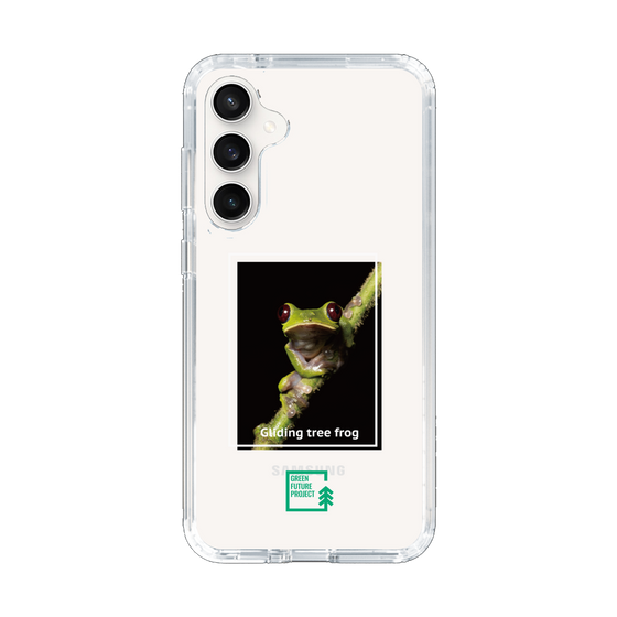スリムプロテクションケース［ Green Future Project - Gliding tree frog ］