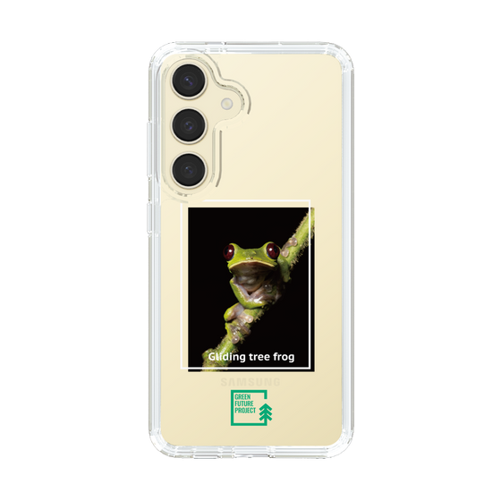 スリムプロテクションケース［ Green Future Project - Gliding tree frog ］