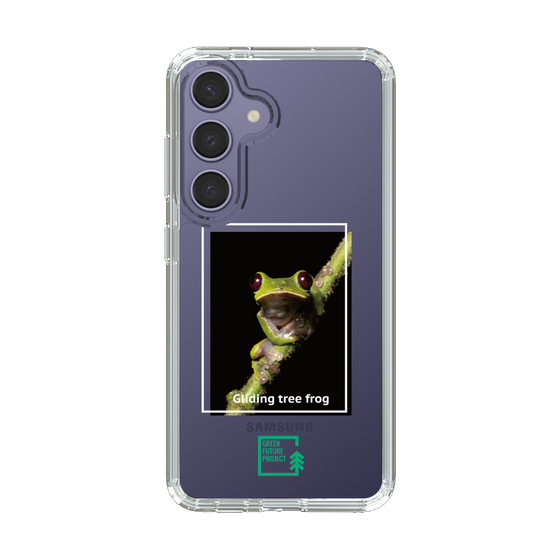 スリムプロテクションケース［ Green Future Project - Gliding tree frog ］