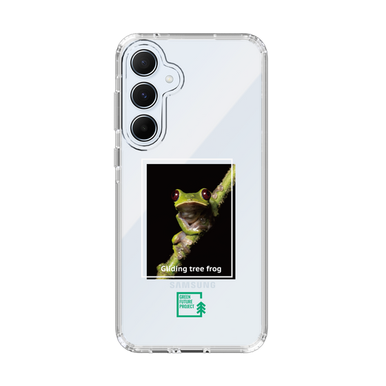 スリムプロテクションケース［ Green Future Project - Gliding tree frog ］