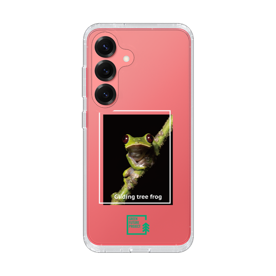 スリムプロテクションケース［ Green Future Project - Gliding tree frog ］