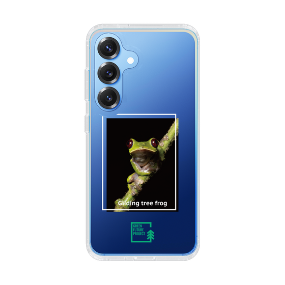 スリムプロテクションケース［ Green Future Project - Gliding tree frog ］