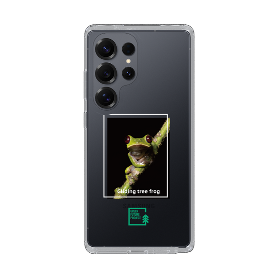スリムプロテクションケース［ Green Future Project - Gliding tree frog ］