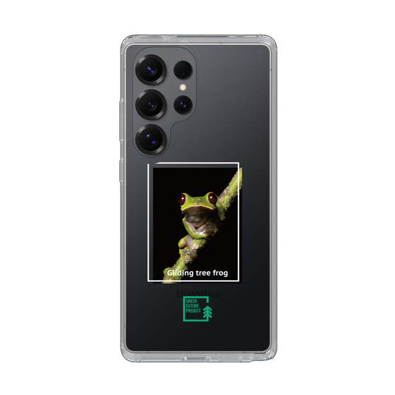 スリムプロテクションケース［ Green Future Project - Gliding tree frog ］