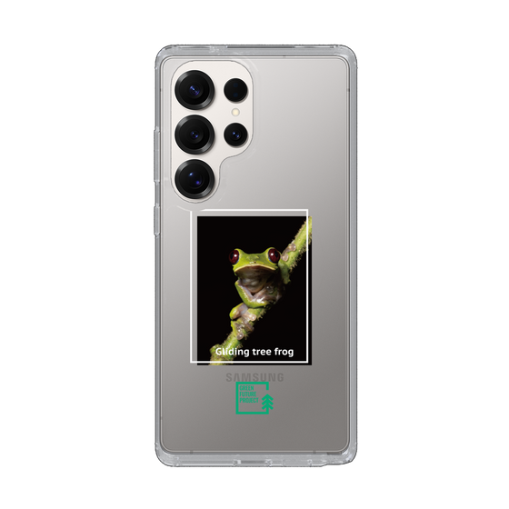 スリムプロテクションケース［ Green Future Project - Gliding tree frog ］