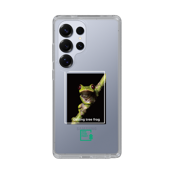 スリムプロテクションケース［ Green Future Project - Gliding tree frog ］