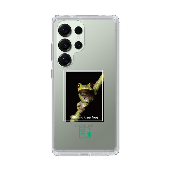 スリムプロテクションケース［ Green Future Project - Gliding tree frog ］