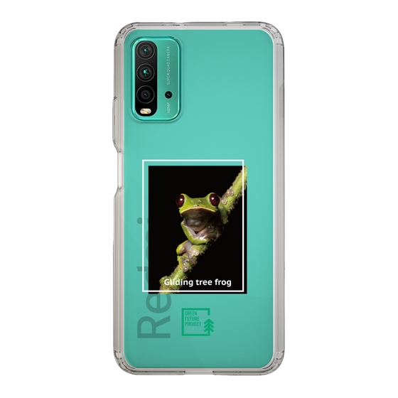 スリムプロテクションケース［ Green Future Project - Gliding tree frog ］