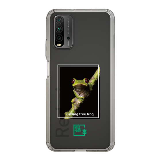 スリムプロテクションケース［ Green Future Project - Gliding tree frog ］