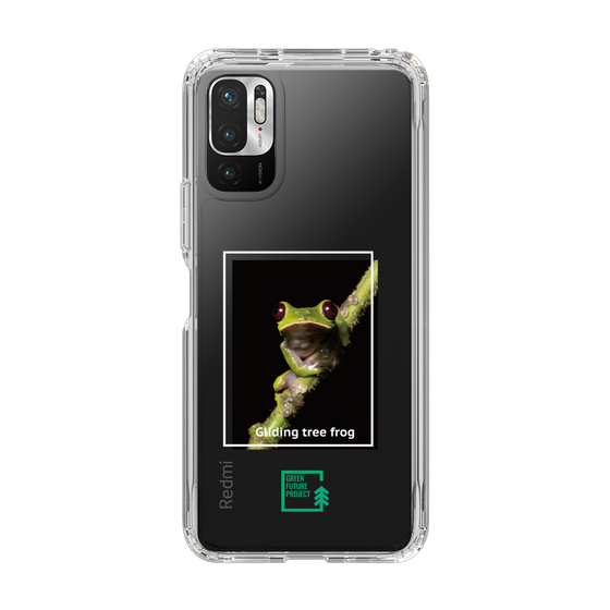 スリムプロテクションケース［ Green Future Project - Gliding tree frog ］