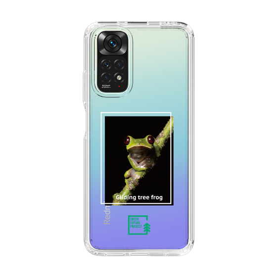 スリムプロテクションケース［ Green Future Project - Gliding tree frog ］