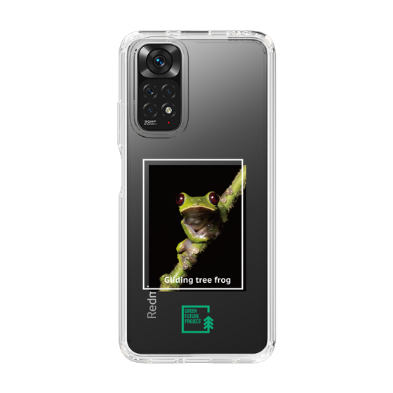 スリムプロテクションケース［ Green Future Project - Gliding tree frog ］