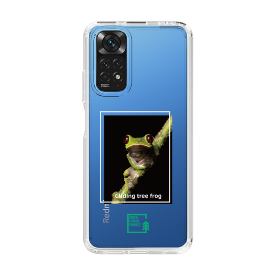 スリムプロテクションケース［ Green Future Project - Gliding tree frog ］