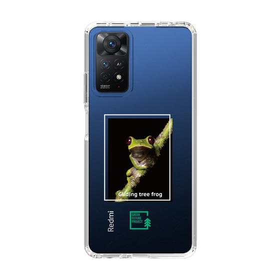 スリムプロテクションケース［ Green Future Project - Gliding tree frog ］