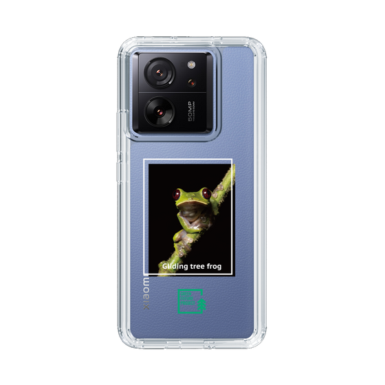 スリムプロテクションケース［ Green Future Project - Gliding tree frog ］