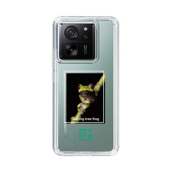 スリムプロテクションケース［ Green Future Project - Gliding tree frog ］