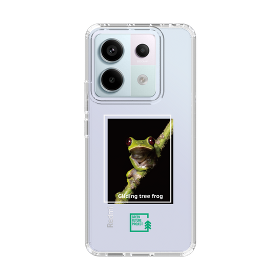 スリムプロテクションケース［ Green Future Project - Gliding tree frog ］