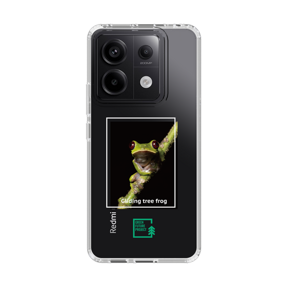 スリムプロテクションケース［ Green Future Project - Gliding tree frog ］
