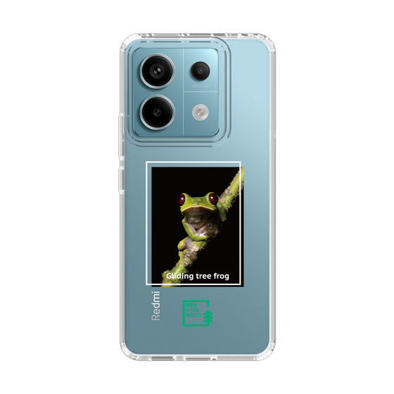 スリムプロテクションケース［ Green Future Project - Gliding tree frog ］
