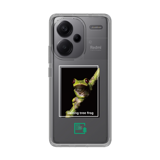 スリムプロテクションケース［ Green Future Project - Gliding tree frog ］