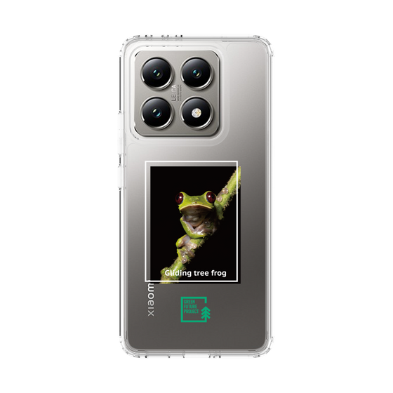 スリムプロテクションケース［ Green Future Project - Gliding tree frog ］
