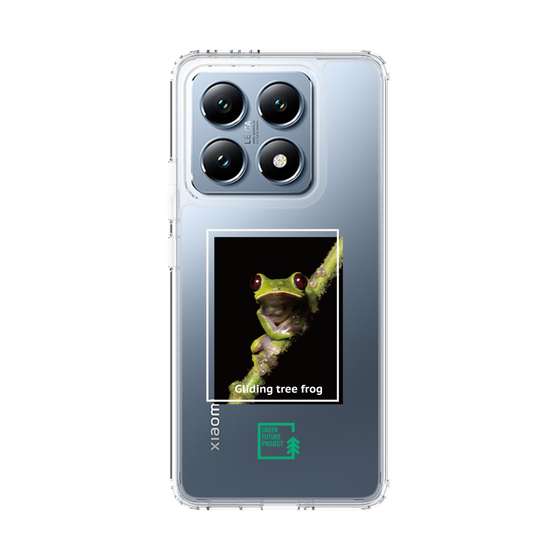 スリムプロテクションケース［ Green Future Project - Gliding tree frog ］