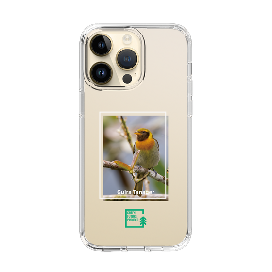 スリムプロテクションケース［ Green Future Project - Guira Tanager ］