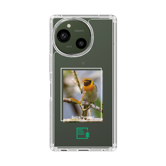 スリムプロテクションケース［ Green Future Project - Guira Tanager ］