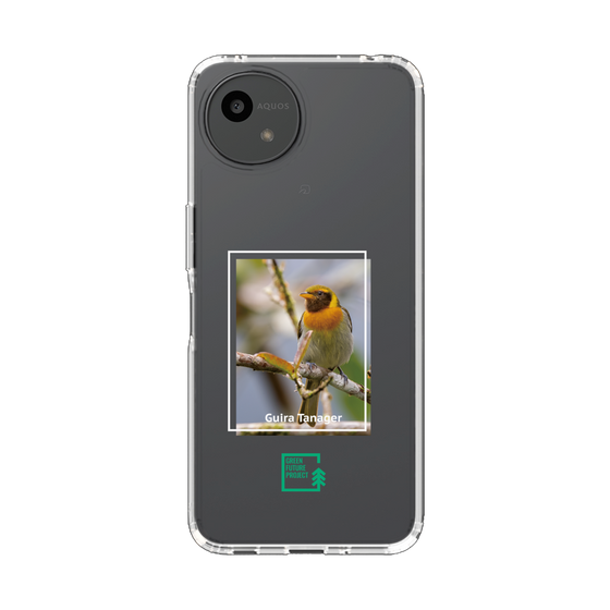 スリムプロテクションケース［ Green Future Project - Guira Tanager ］