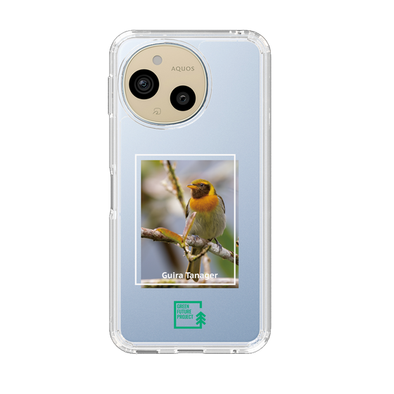 スリムプロテクションケース［ Green Future Project - Guira Tanager ］