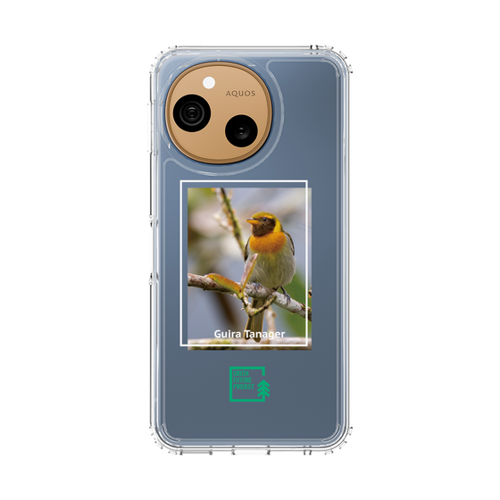 スリムプロテクションケース［ Green Future Project - Guira Tanager ］