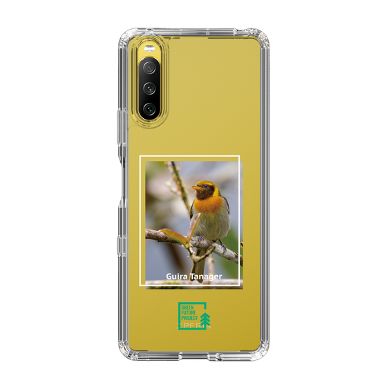 スリムプロテクションケース［ Green Future Project - Guira Tanager ］