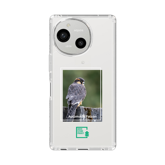スリムプロテクションケース［ Green Future Project - Aplomado Falcon ］