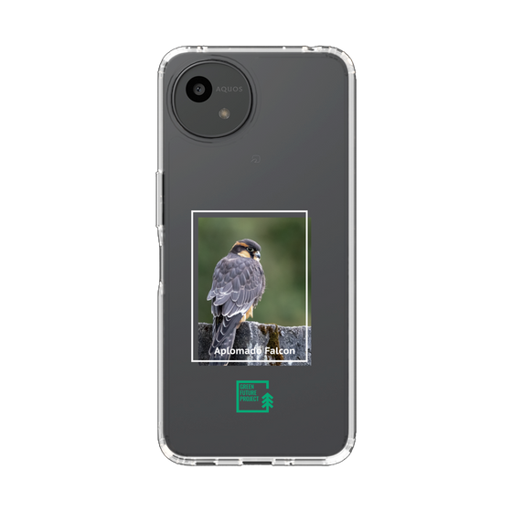 スリムプロテクションケース［ Green Future Project - Aplomado Falcon ］