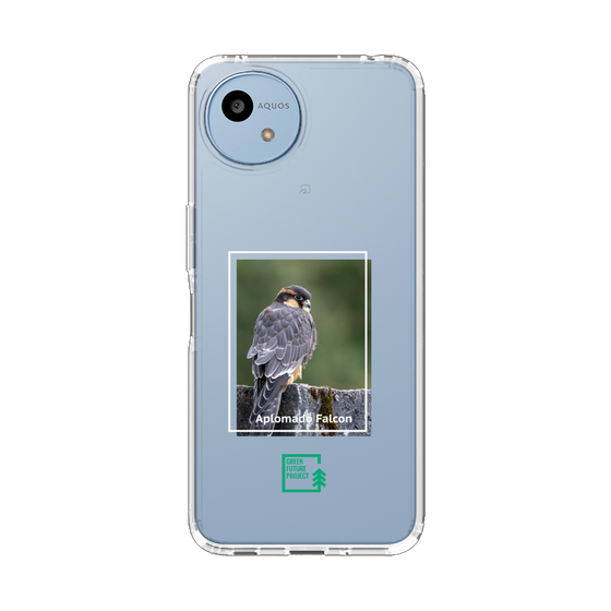 スリムプロテクションケース［ Green Future Project - Aplomado Falcon ］