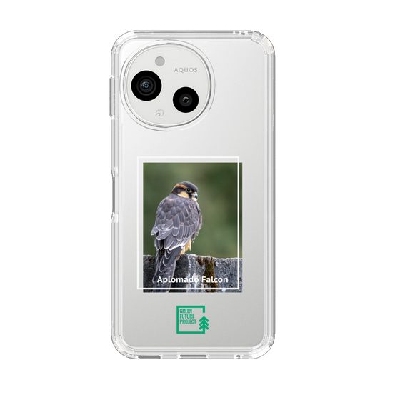 スリムプロテクションケース［ Green Future Project - Aplomado Falcon ］