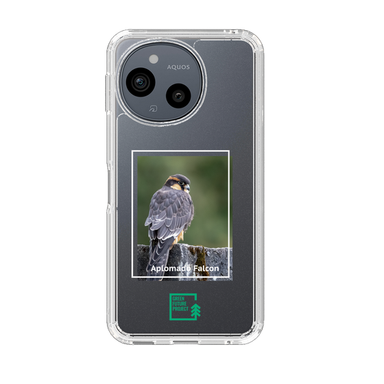 スリムプロテクションケース［ Green Future Project - Aplomado Falcon ］