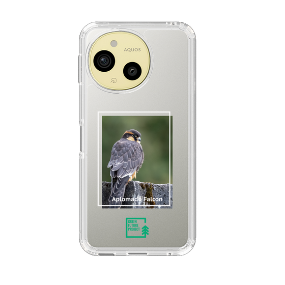 スリムプロテクションケース［ Green Future Project - Aplomado Falcon ］