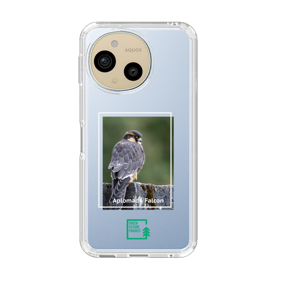 スリムプロテクションケース［ Green Future Project - Aplomado Falcon ］