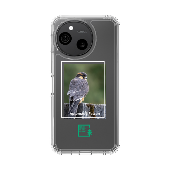 スリムプロテクションケース［ Green Future Project - Aplomado Falcon ］