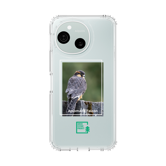 スリムプロテクションケース［ Green Future Project - Aplomado Falcon ］
