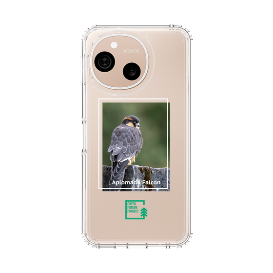 スリムプロテクションケース［ Green Future Project - Aplomado Falcon ］