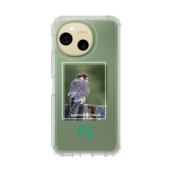 スリムプロテクションケース［ Green Future Project - Aplomado Falcon ］