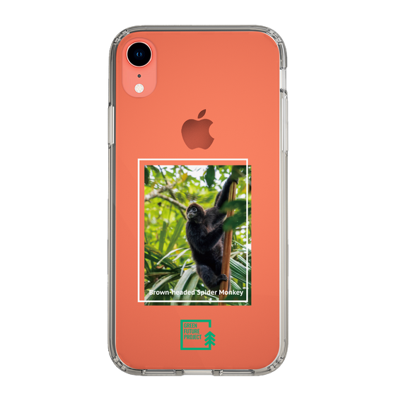 スリムプロテクションケース［ Green Future Project - Brown-headed Spider Monkey ］