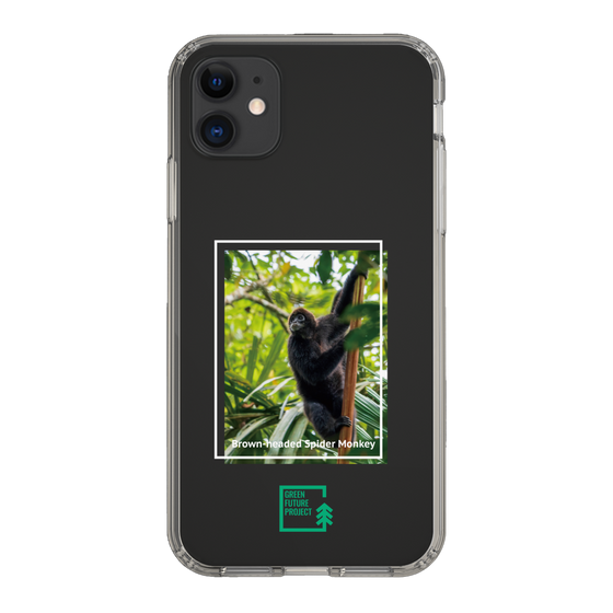 スリムプロテクションケース［ Green Future Project - Brown-headed Spider Monkey ］